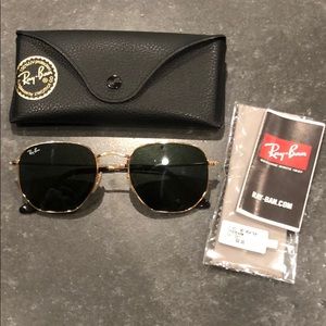 Hexagonal Ray Bans 54mm great condition